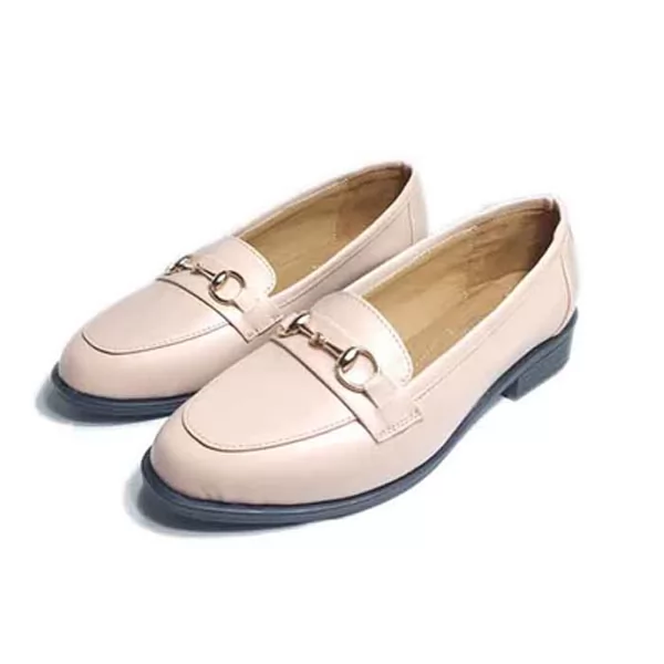Chaussure pour femme CH022 rose cuir sandale médicale femme confortable Maroc
